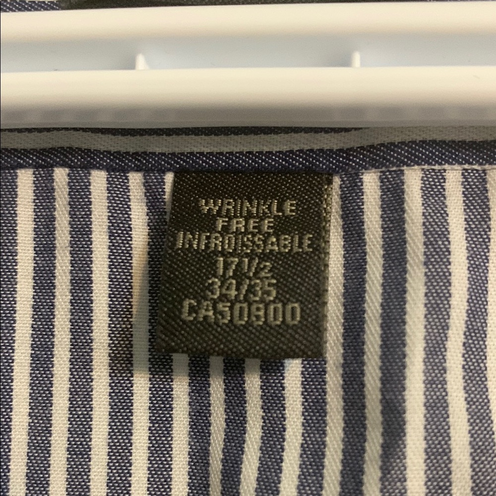 Arrow Classic Blue Striped Men's Shirt - Picture 4 of 8